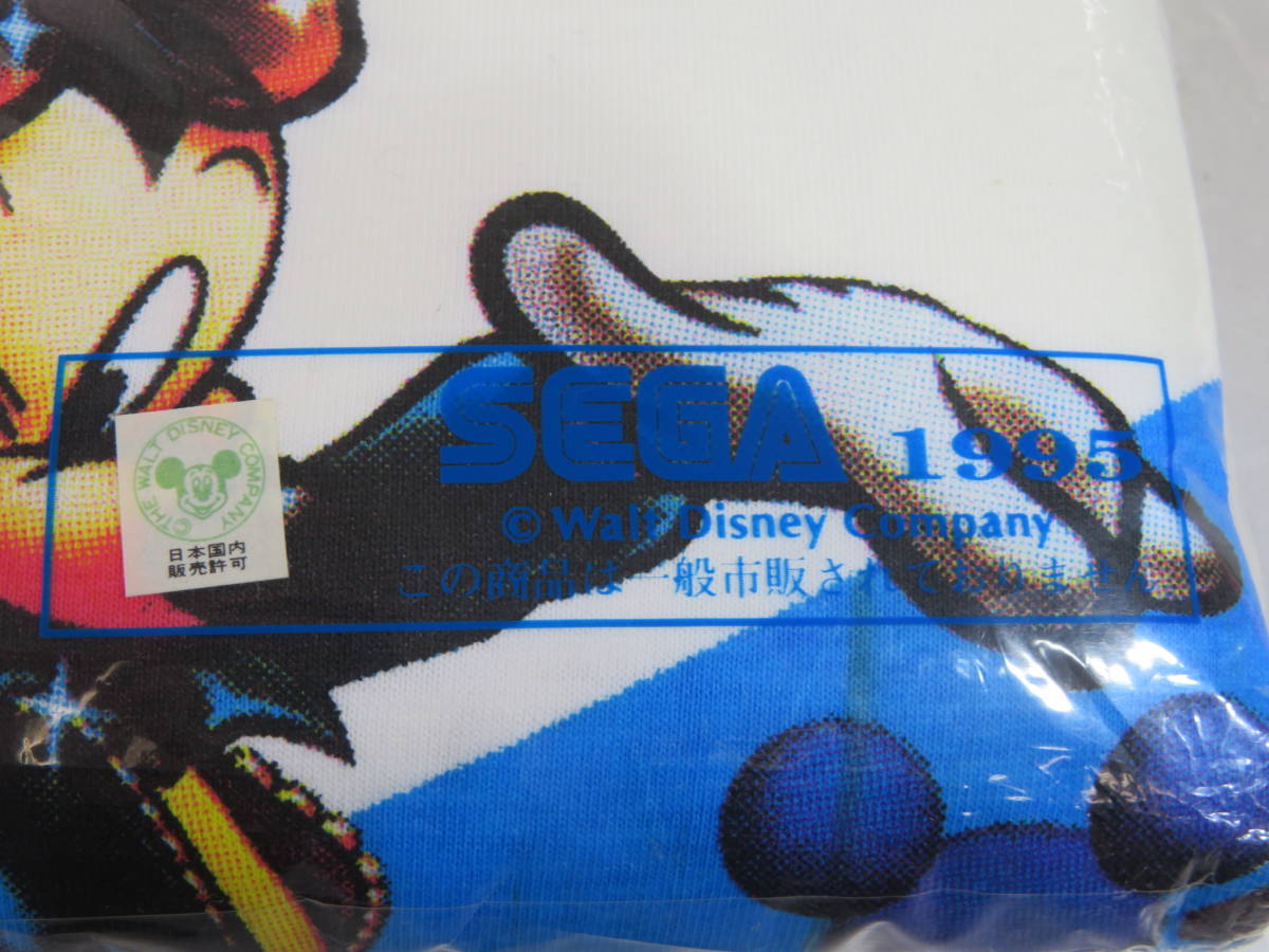 【ファッション】　セガ SEGA　TEAM DISNEY ディズニー　1995 ミッキー マウス Tシャツ　アミューズメント専用景品　非売品_画像10