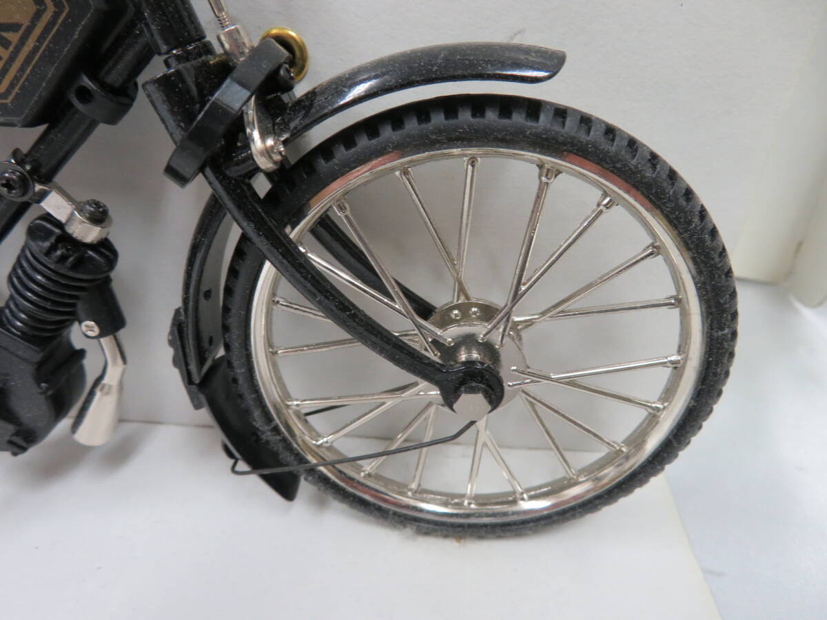 【当時物】Early Motocycle Pioneer Days Model ITEM No:MY0157 オートバイ模型 ENGLAND1902 保管品の画像8