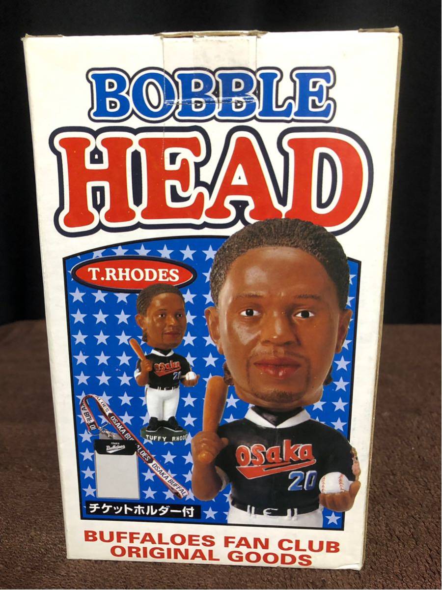 タフィ.ローズ、TUFFY RHODES、BOBBLE HEAD、ボブルヘッド、チケットホルダー付、開封品