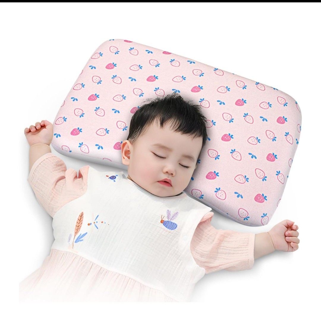 ベビー枕 新生児 頭の形が良くなる枕 絶壁防止 向き癖 寝姿を矯正 赤ちゃん 汗とり 通気性 快眠 お昼寝 純綿 低反発 ドーナツ