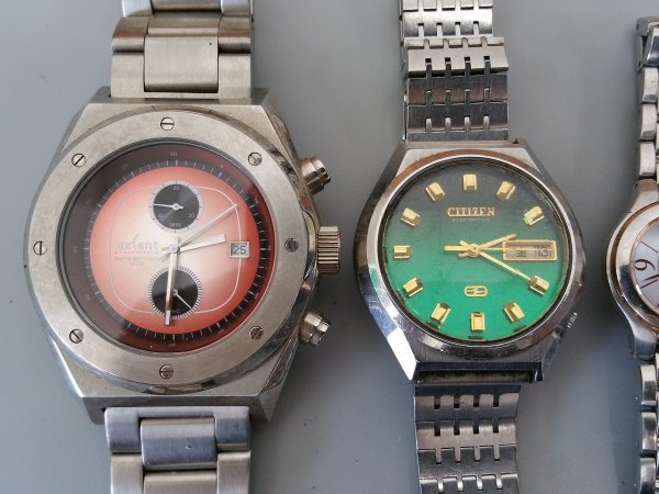 0203S8　腕時計　ユニセックス腕時計　ジャンク品　部品取り　SEIKO セイコー　CITIZEN　FENDIなど　おまとめ_画像3