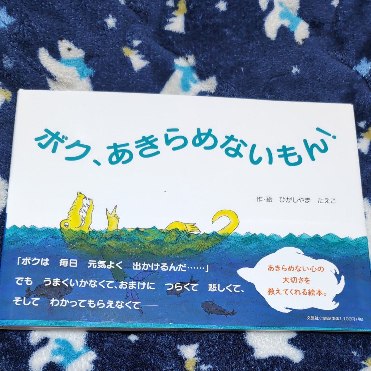 〈美品〉 絵本　文芸社　あきらめない心の大切さを教えてくれる絵本