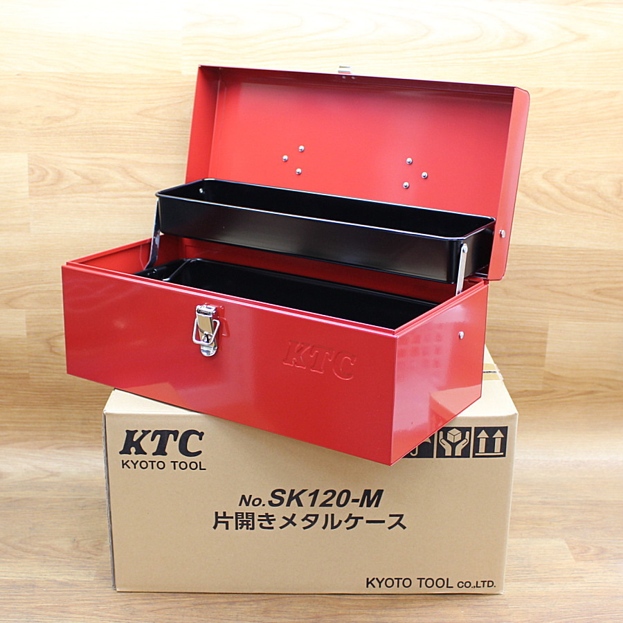 新品)KTC/京都機械工具 SK34321S 9.5sq.工具セット 片開きメタルケースタイプ[43点]2021SKセール限定品 　_画像2