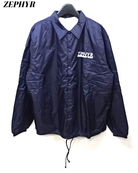 L новый товар [ZEPHYR COMPETITION TEAM ZEPHYR Boa Coach Jacket NAVY Zephyr коуч жакет Zephyr боа нейлон жакет серфер 