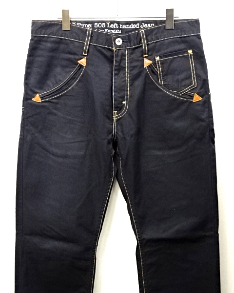 31【Levi's LJB05-00 Type: 505 Left handed Jean By Takahiro Kuraishi リーバイス 505 レフティー パンツ】_画像1