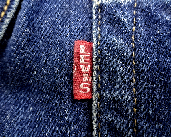 W31【LEVI'S 501 BIG E 90s 92年製 ヴィンテージ復刻 Made in U.S.A. 赤耳 555 バレンシア工場製 米国製 リーバイス 501 デニムパンツ】_画像7