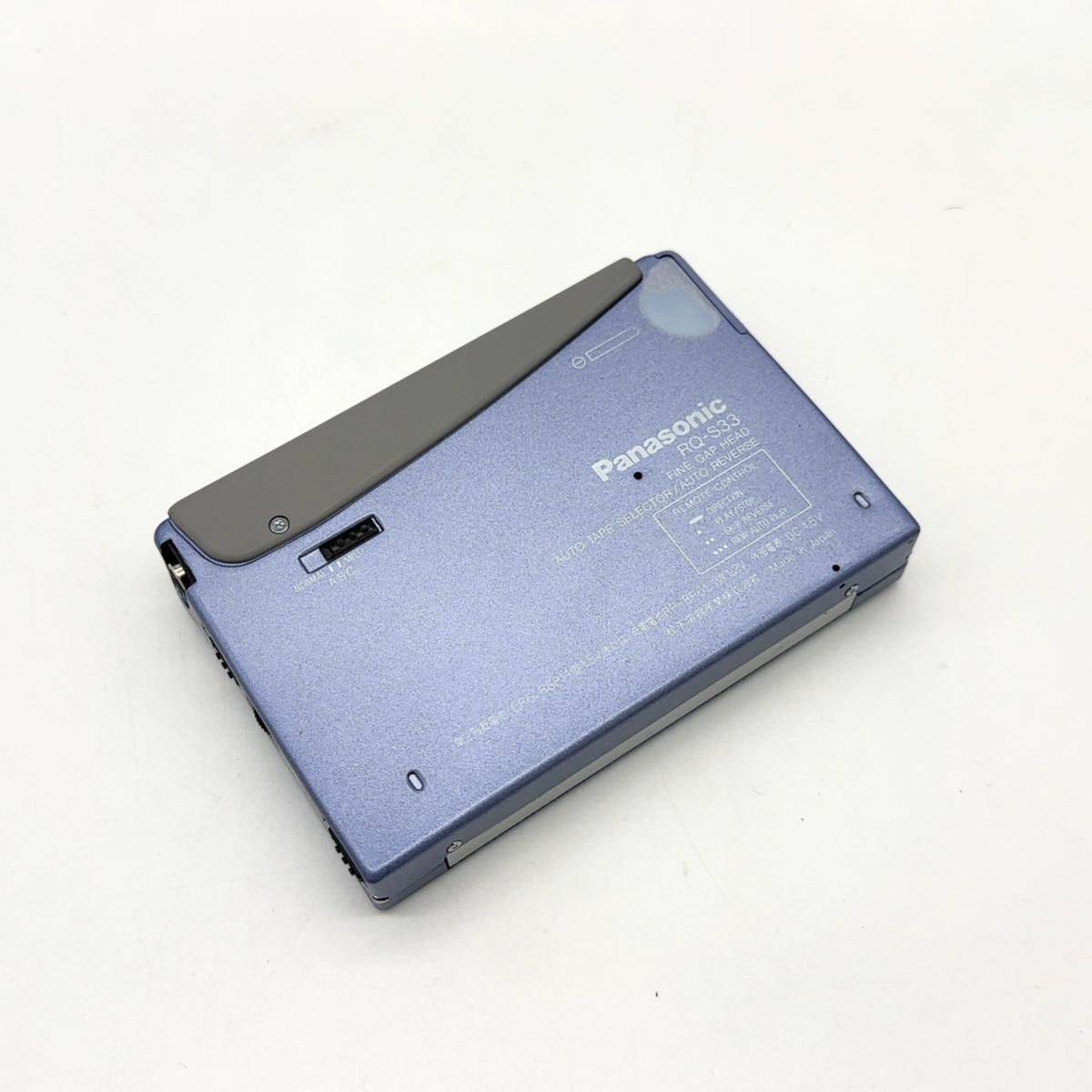 外観美品 Panasonic パナソニック RQ-S33 ポータブルカセットプレイヤー ジャンク