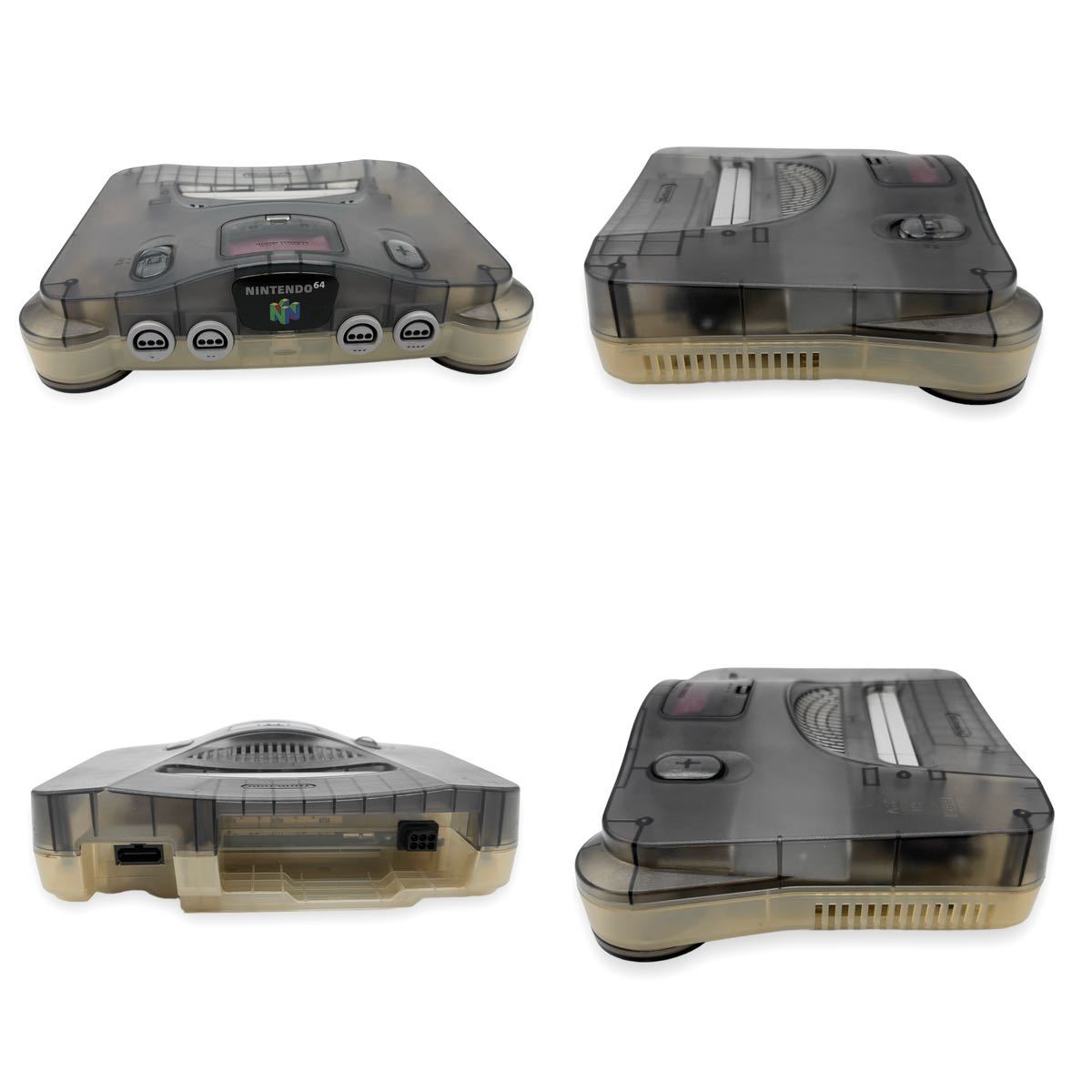 Yahoo!オークション - 希少品 ニンテンドー64 本体 クリアグレー Yahoo!オークション - 希少品 ニンテンドー64 本体 クリアグレー