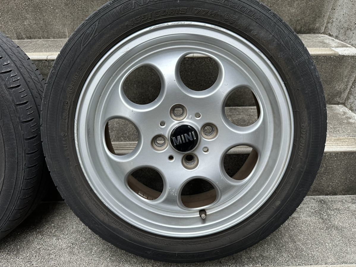 ミニクーパー 純正ホイール15インチ 5.5J 4穴 PCD100 +45 165 ミニクーパー 純正ホイール15インチ 5.5J 4穴 PCD100 +45 165