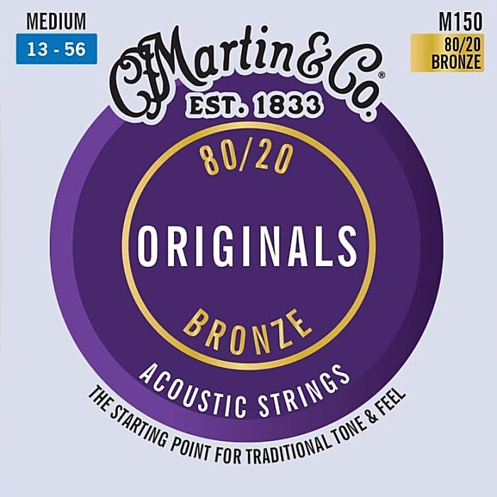 Martin Original M150 Medium 013-056 80/20 Bronze マーチン アコギ弦_画像1