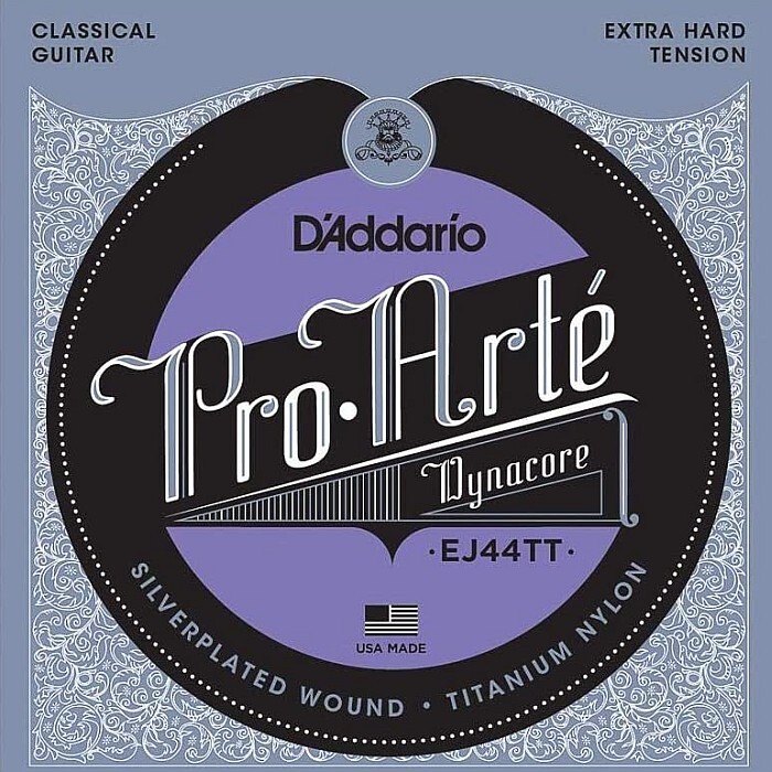 D'Addario EJ44TT Pro Arte Dynacore Titanium Trebles Extra Hard ダダリオ クラシック弦