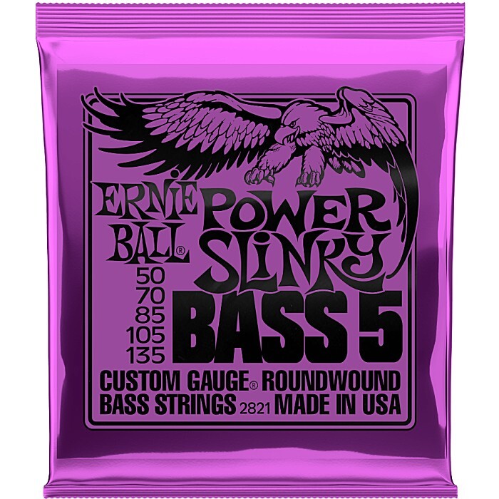 5弦用 ERNIE BALL #2821 Power Slinky Bass5 050-135 アーニーボール ベース弦_画像1