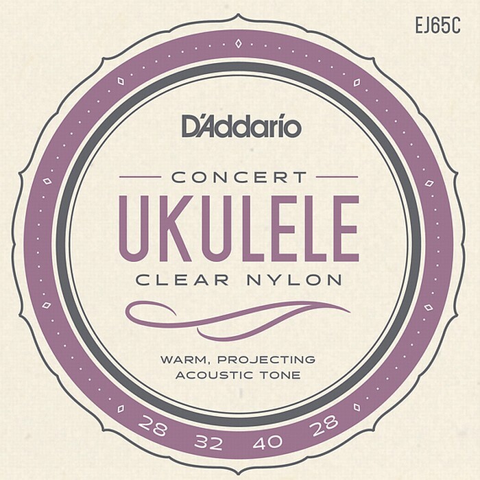 D'Addario EJ65C Pro-Arte Custom Extruded Nylon Concert ダダリオ ウクレレ弦 コンサート