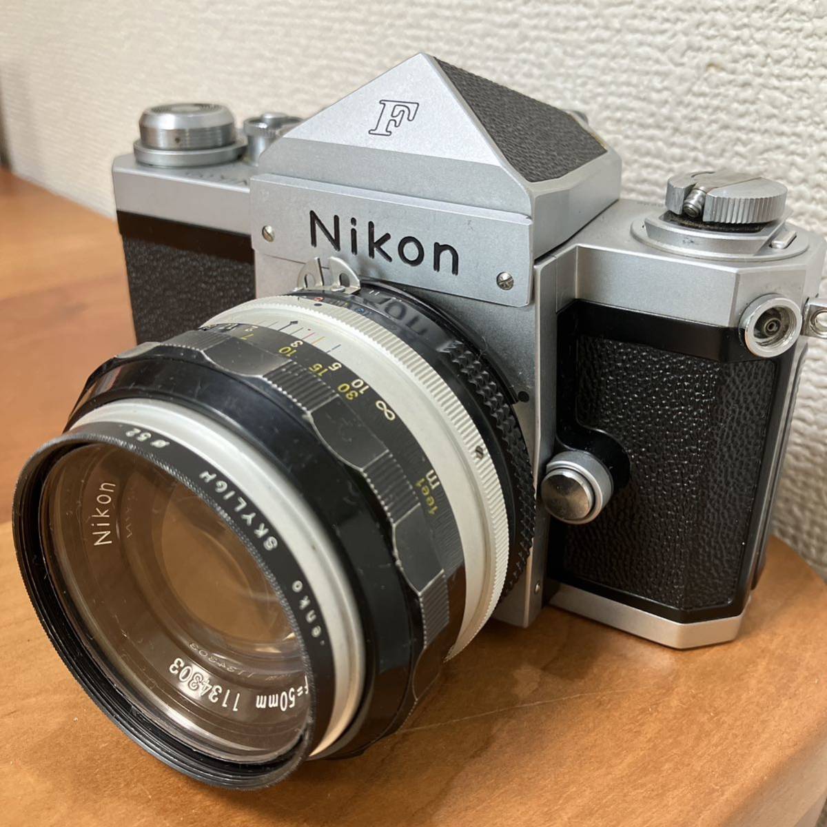 Nikon・ニコン・F・1:1.4・f=50mm・レンズ付き