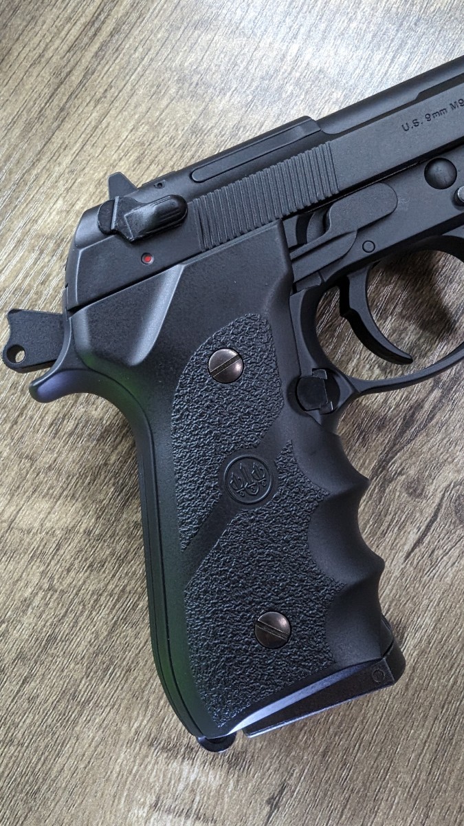 ☆ マルイ ベレッタ M92F ブラック 仕上げ直し 高初速 長飛距離 カスタム ☆ M9 A1 サムライエッジ SCW ハートロッカー ダイハード 挽歌 等_画像8