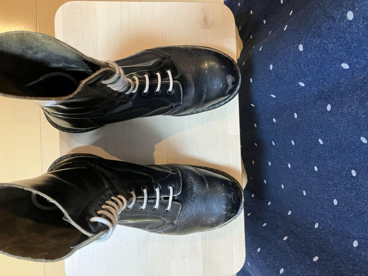 UK8 （26.5cm） ホワイト社製 ドクターマーチン Dr.Martens 10ホールブーツ スチールトゥ 英国製 イングランド製 _画像4