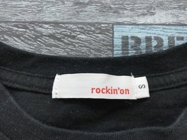 rockin'on ロッキンオン 2015 トイ・ストーリー リトルグリーンメンコラボ 半袖Tシャツ S 黒_画像2