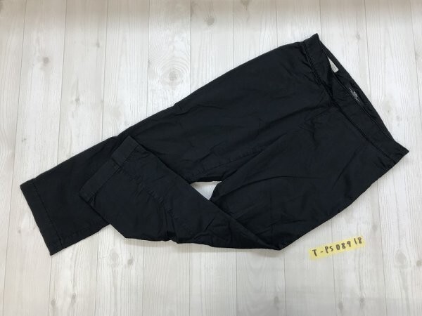 MaxMara マックスマーラ レディース 薄手 クロップドパンツ 36 黒の画像1