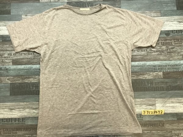 GRAHAM HILL UOMO レディース 無地 半袖Tシャツ F 杢グレー_画像1