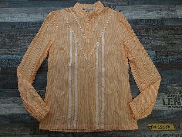 UNITED BAMBOO United Bamboo женский полоса воротник-стойка тянуть over блуза 2 orange белый 