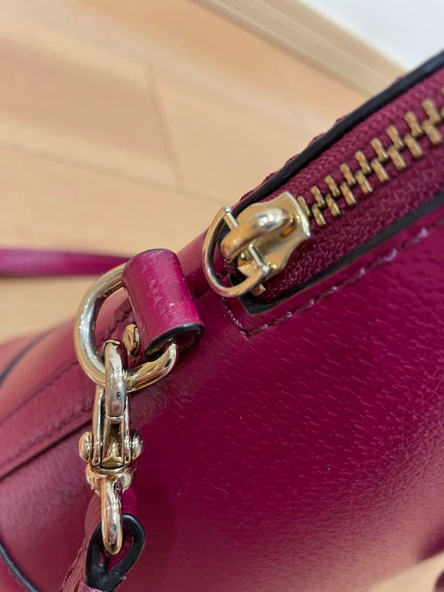 kate spade ケイトスペード ワインレッド ショルダーバッグ