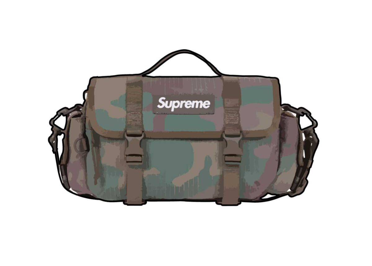 Supreme 24SS Mini Duffle Bag Woodland Camo_画像1