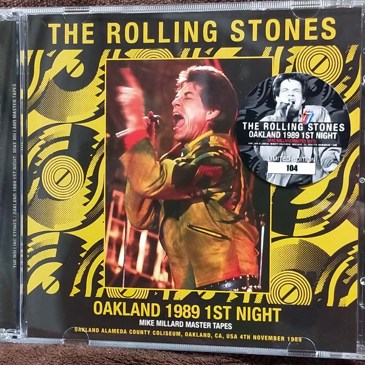 [2CD] the rolling stones/ oakland 1989 1st night_画像1