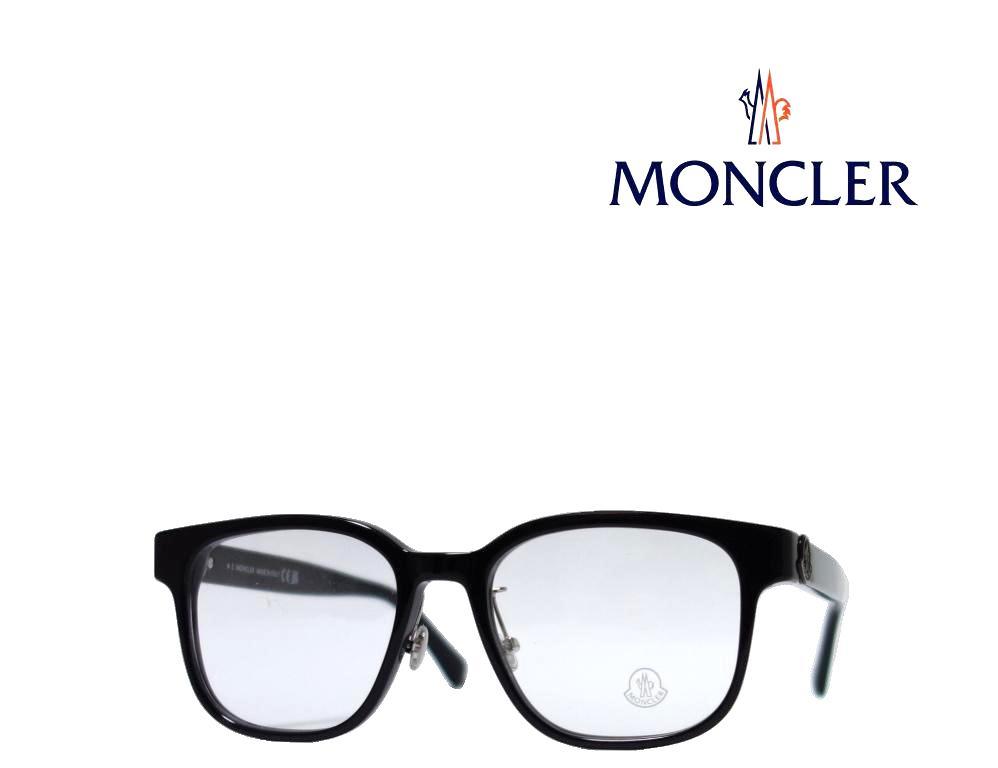 【MONCLER】 モンクレール　メガネフレーム　ML5200D/V　001　ブラック　国内正規品
