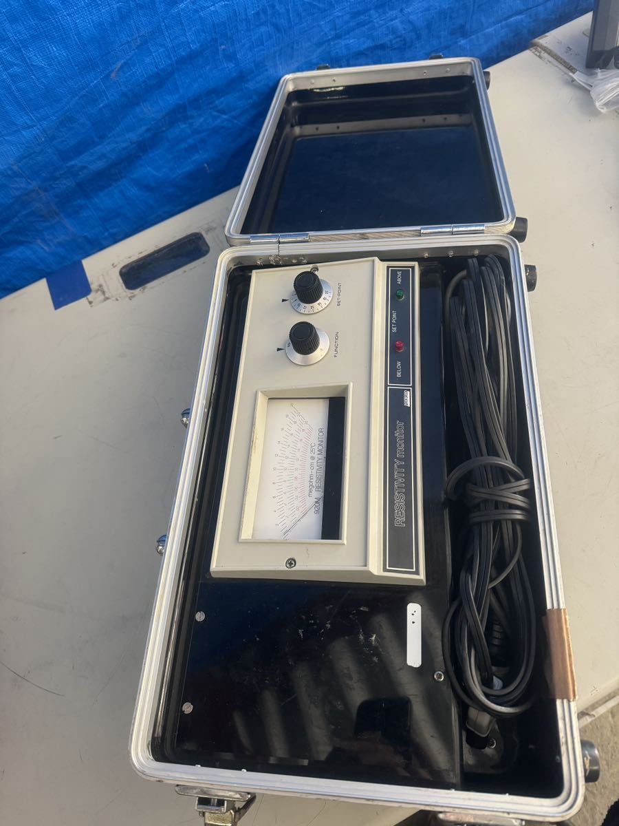 ( shelves 3-B541)RESISTIVITY monitor 920M electrification only, other not yet verification present condition goods junk part removing 