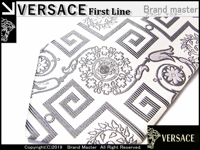 ＶＥＲＳＡＣＥ ヴェルサーチ ベルサーチ ネクタイ 最強　ιηC_画像1