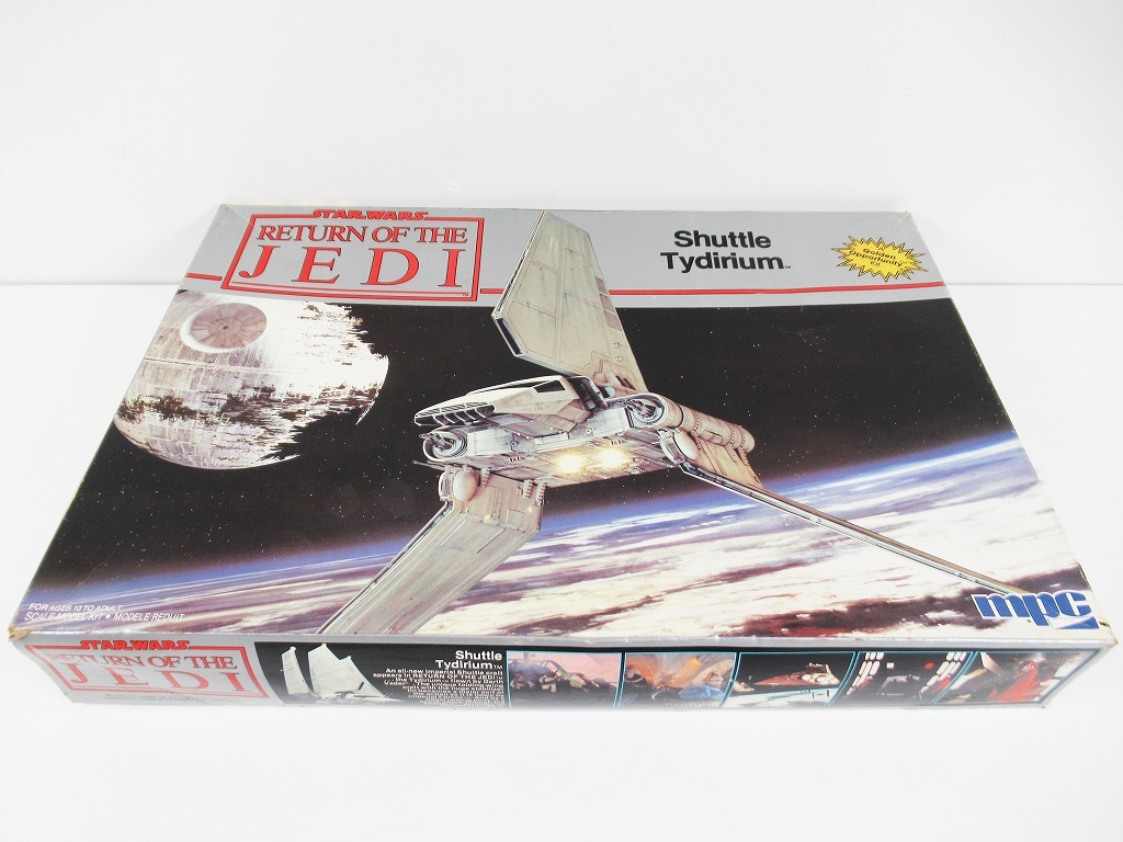 ◆[B127]未使用品　mpc　スター・ウォーズ　Shuttle Tydirium シャトル・タイディリアム　プラモデル　RETURN OF THE JEDI ジェダイの帰還_画像2