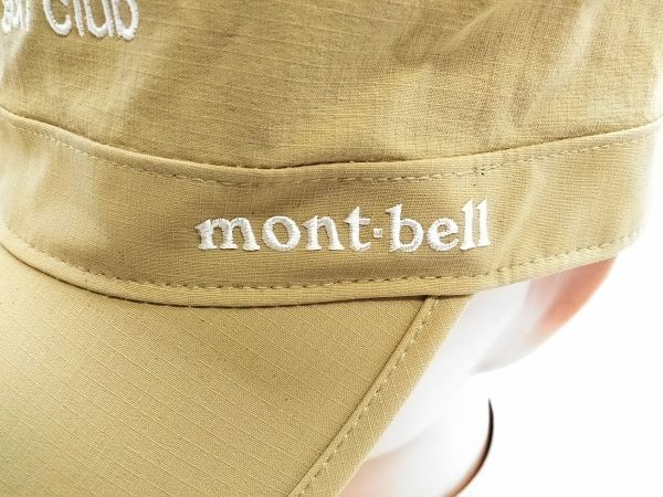 □mont-bell モンベル メドー ワーク キャップ L 58～60cm A-2-226 @60□_画像4