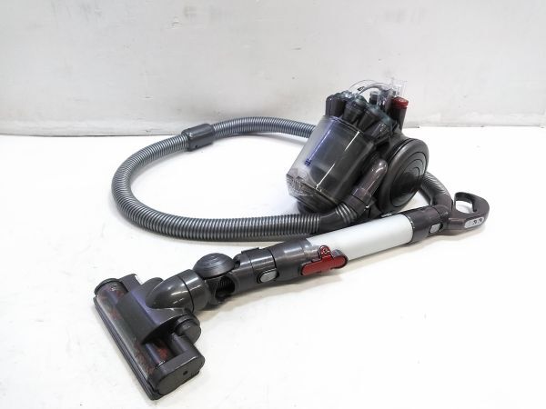 □動作品 Dyson ダイソン DC26 カーボンファイバータモーターヘッド キャニスター型 サイクロンクリーナー 掃除機 A-2-26-12 @140□_画像1