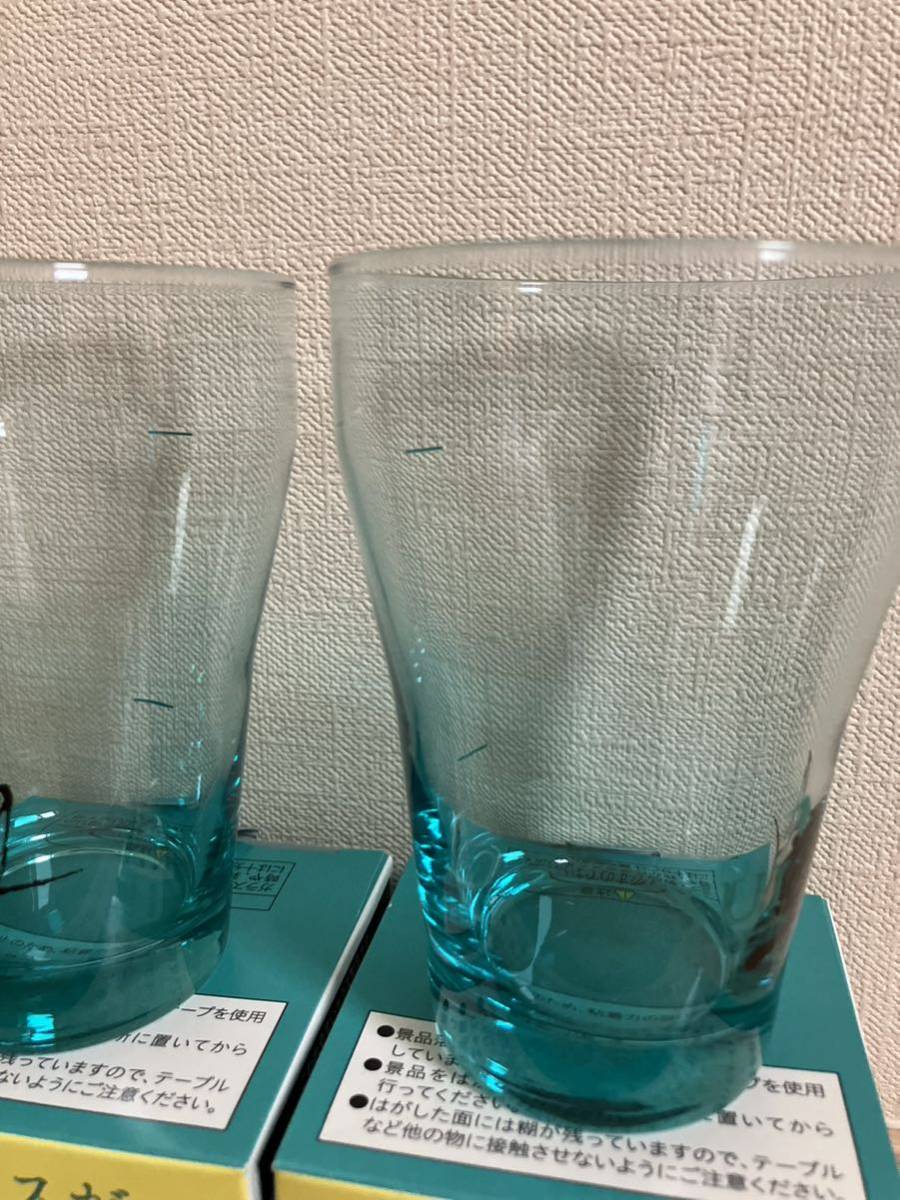 非売品 サントリー ジン GIN 翠グラス 特製 グラス ビールグラス 限定品 新品 2個 景品 ノベルティーグッズ ビアグラス ソーダガラス②の画像3