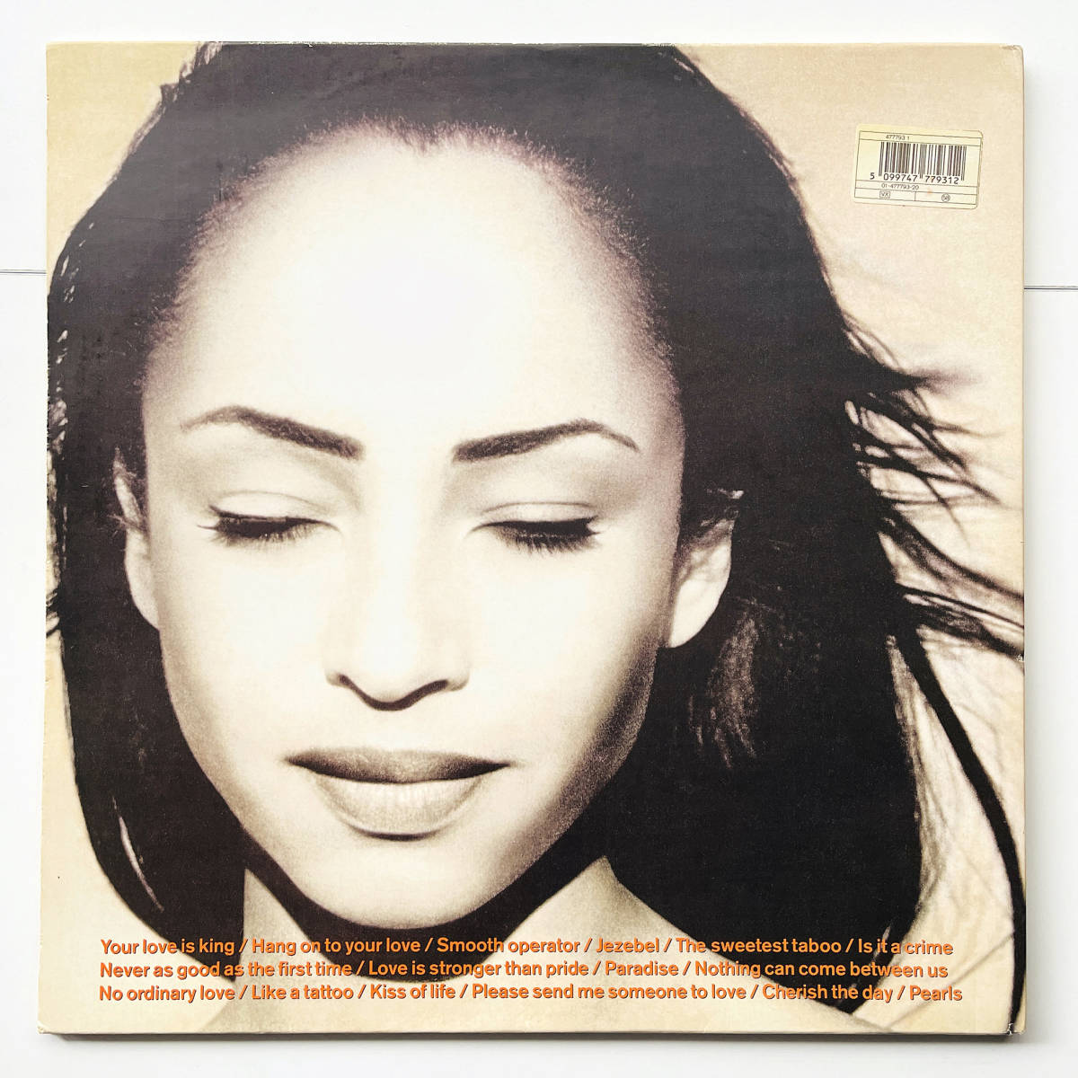 貴重 UKオリジナル盤 2LPレコード〔 Sade - The Best Of Sade 〕アナログ盤 / シャーデー_画像2