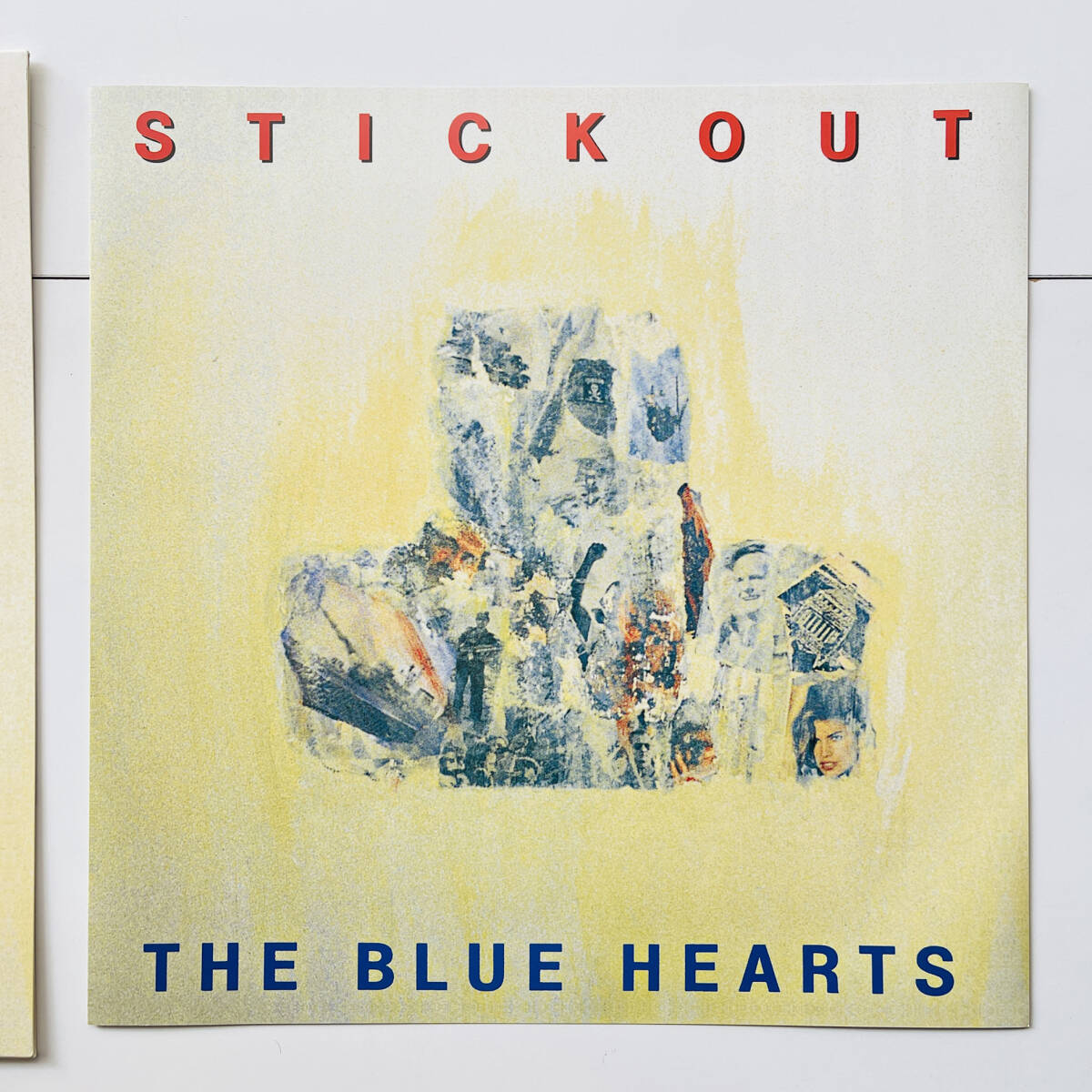  редкостный редкость запись LP запись ( The * Blue Hearts STICK OUT ) палочка * наружный / The * High-Lows THE BLUE HEARTS The * черный maniyonz