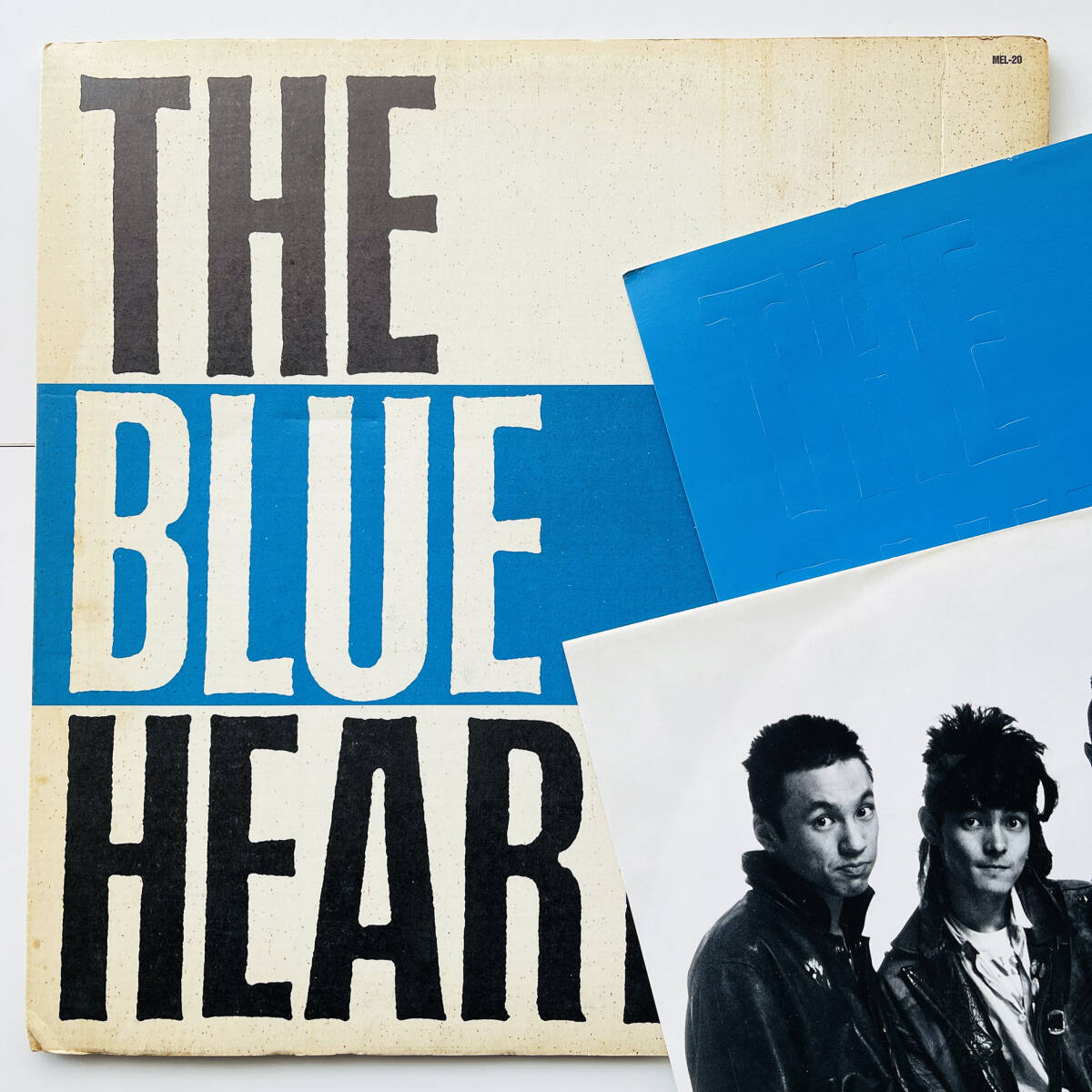 貴重オリジナル盤 段ボールジャケ ステンシル レコード〔 THE BLUE HEARTS ザ・ブルーハーツ 〕ザハイロウズ ザクロマニヨンズ 甲本ヒロト_画像1