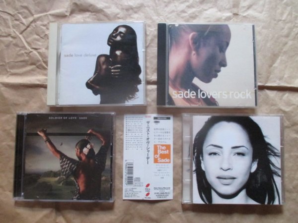 ４点セット◆【ＳＡＤＥ（シャ－デ－）】◆ＣＤ◆ベスト盤あります◆_画像1