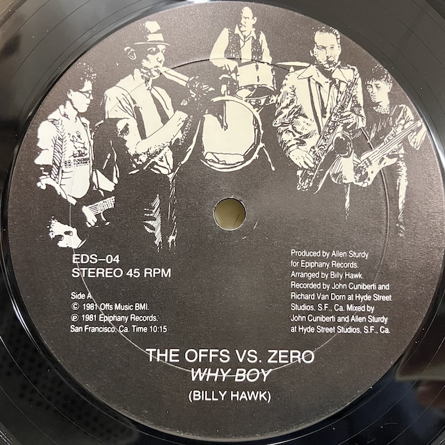 ★即決レゲエ Earl Zero The Offs / Earl Zero Meets The Offs EDS-04 ジャマイカ・オリジナル アール・ゼロ_画像1