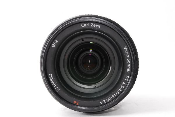 ★極上美品★ ソニー SONY Carl Zeiss Vario-Sonnar DT 16-80mm F3.5-4.5 ZA T* SAL680Z Aマウント #G55160-180_画像2