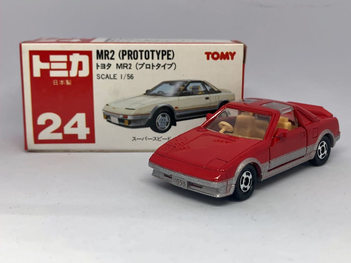 Yahoo!オークション - トミカ No.24 トヨタ MR2 プロトタイプ Yahoo!オークション - トミカ No.24 トヨタ MR2 プロトタイプ