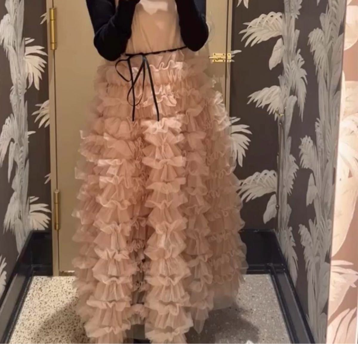 LILY BROWN×KEITA MARUYAMA】チュールフリルワンピース|Yahoo LILY BROWN×KEITA MARUYAMA】チュールフリルワンピース|Yahoo