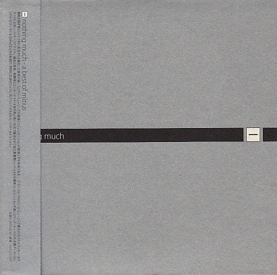 【NOTHING MUCH: A BEST OF MINUS】 RICHIE HAWTIN/PLASTIKMAN/MAGDA/2CD・帯付_画像1