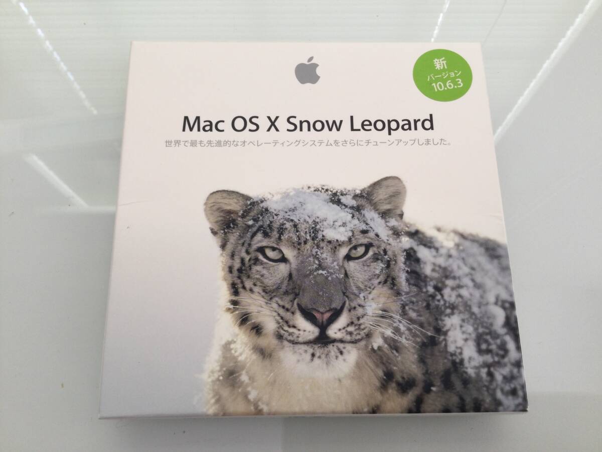 Mac OS X Snow Leopard Install DVD Version 10.6.3_画像2
