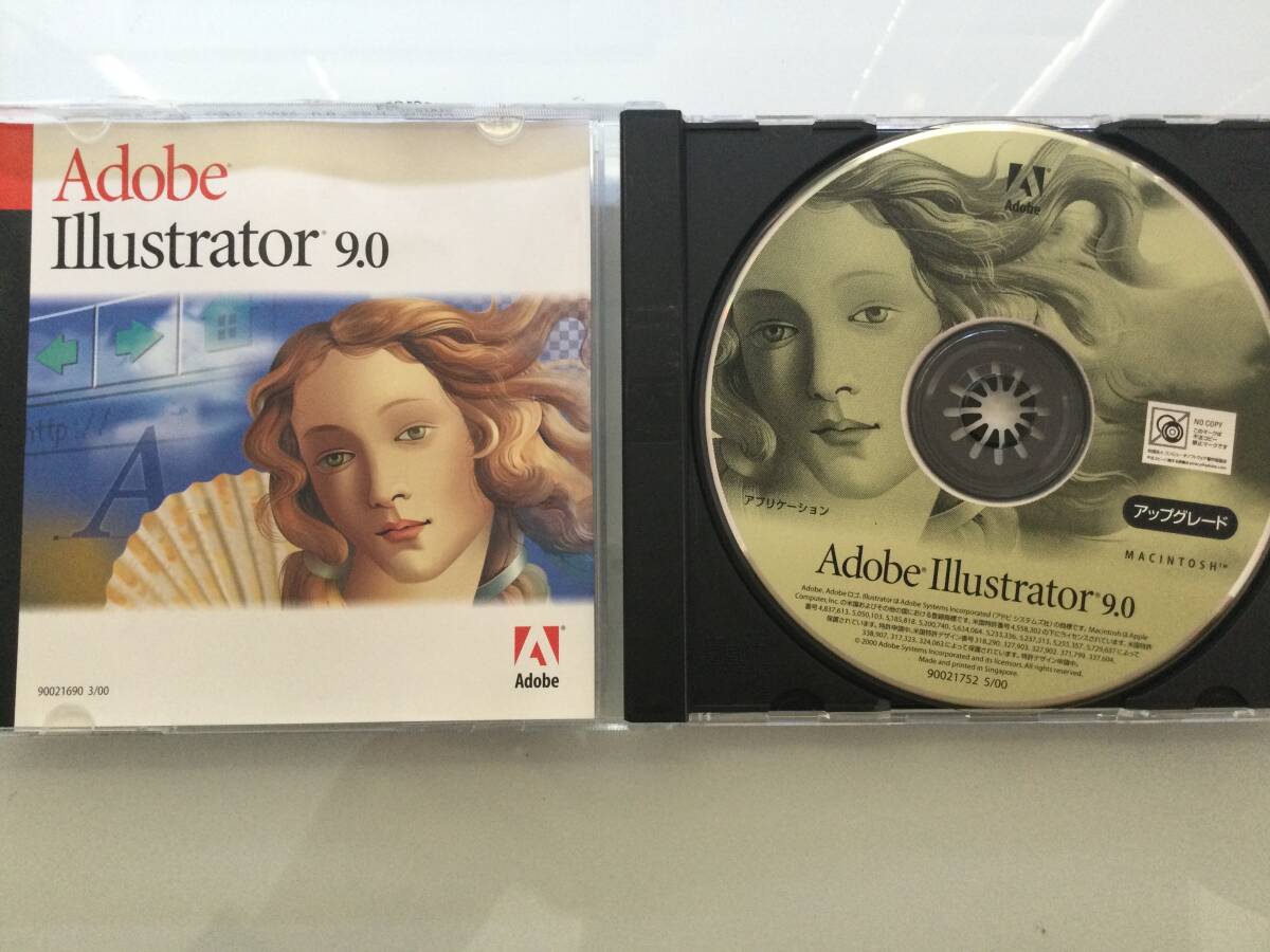 Adobe Illustrator 9.0 @Mac correspondence up grade version @ certification guarantee 