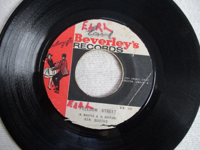 KEN BOOTHE 7！FREEDOM STREET, JA ORG 7インチ EP 45_画像1