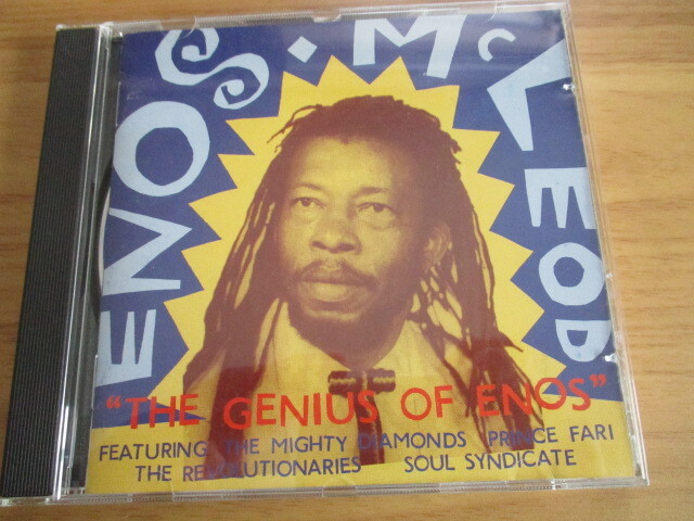 CD！ENOS McLEOD, THE GENIUS OF ENOS, ROOTS ROCK 人気作, 美品_画像1