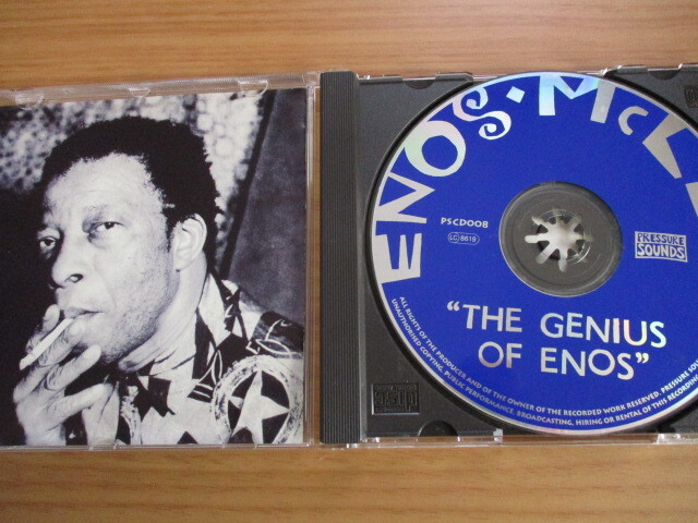CD！ENOS McLEOD, THE GENIUS OF ENOS, ROOTS ROCK 人気作, 美品_画像3