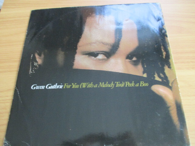 GWEN GUTHRIE 12！FOR YOU, PEEK A BOO, SLY & ROBBIE, LOVERS, 美盤_画像1