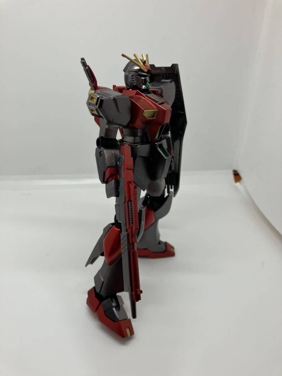 1円スタート！　EG ？ HG ？1/144 ガンプラ　ν ガンダム　メタリック　完成品 ガンダム ジャンク_画像2